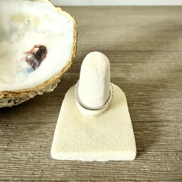 Sterling Silver 5 ct Cubic Zirconia Baguette Ring Size 6.5 - Picture 5 of 6